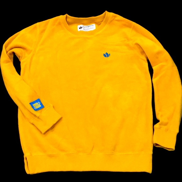 DUTCH BROS  100% Cotton pull over sweatshirt, golden color - Picture 1 of 9